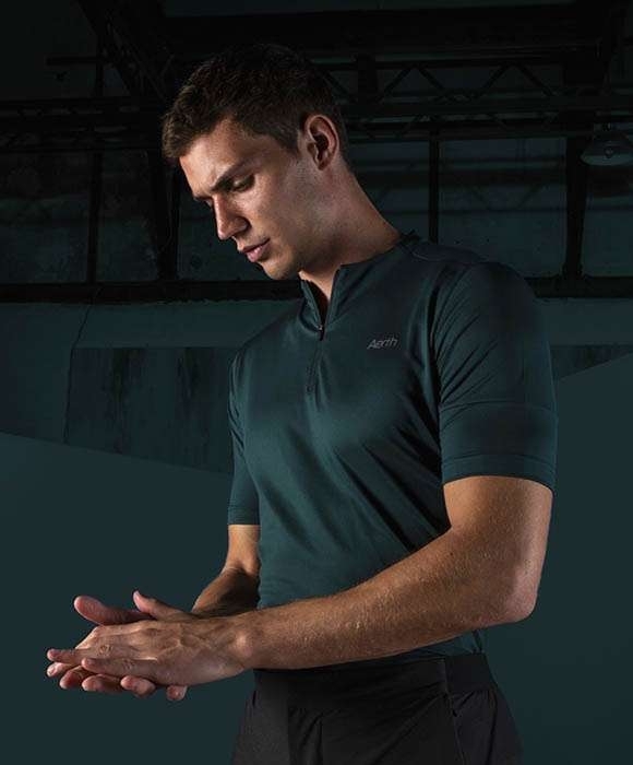 Men's sports t-shirt | Short Sleeve | Aerth Tailored Performance