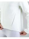 image sweatshirt femme détail poche zippée