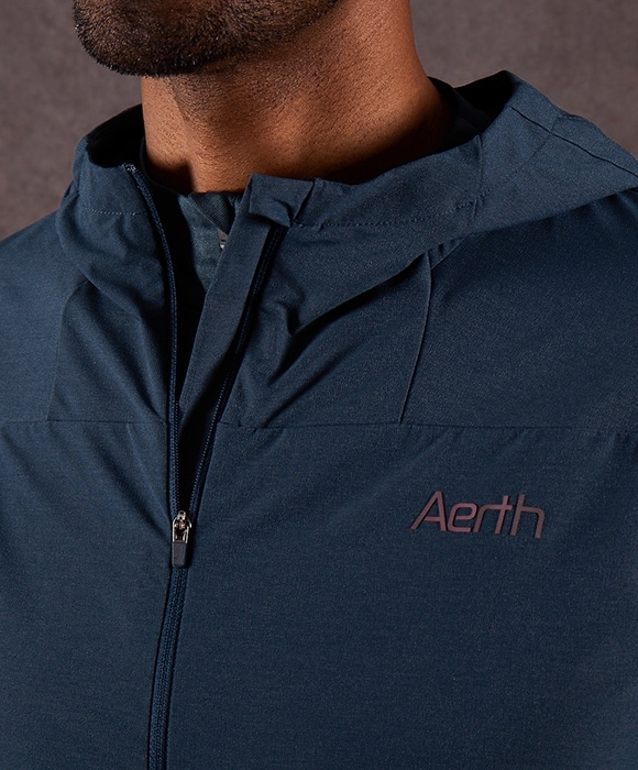 running jacket sportswear detail up