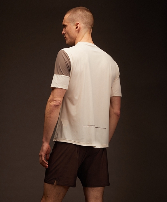 Aerth T-Shirt de running Skin Racer Tee manches courtes de dos