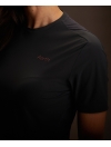 Aerth - T-shirt de running Aeroracer Tee femme détail logo poitrine
