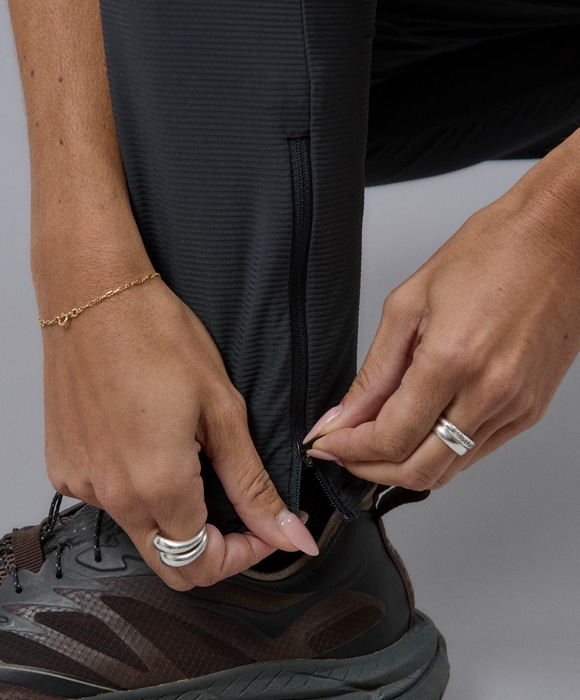 Running Pant Femme détail zip bas de jambe