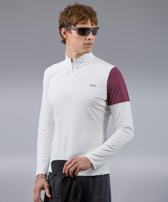 Skin racer shell manches longues running Homme
