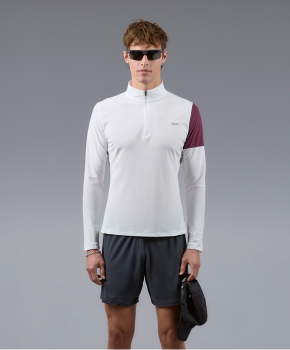 Skin racer shell manches longues running Homme