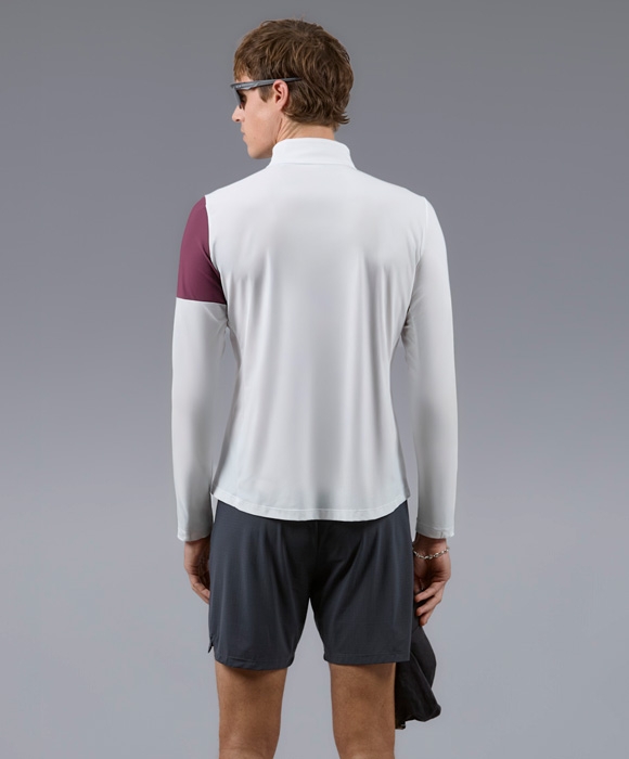 Skin racer shell manches longues running Homme