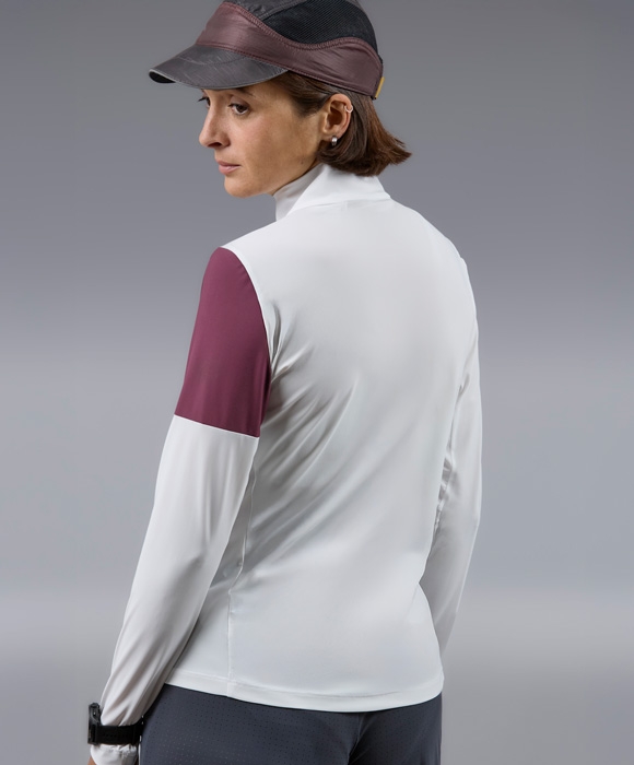 Skin Racer Shell manches longues running Femme