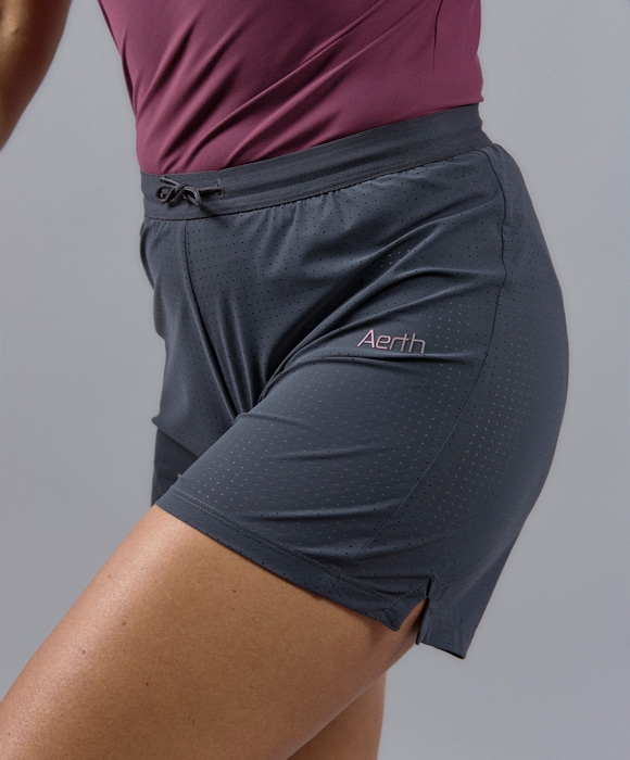 Short de running Femme micro perforé Short de running Femme micro perforé