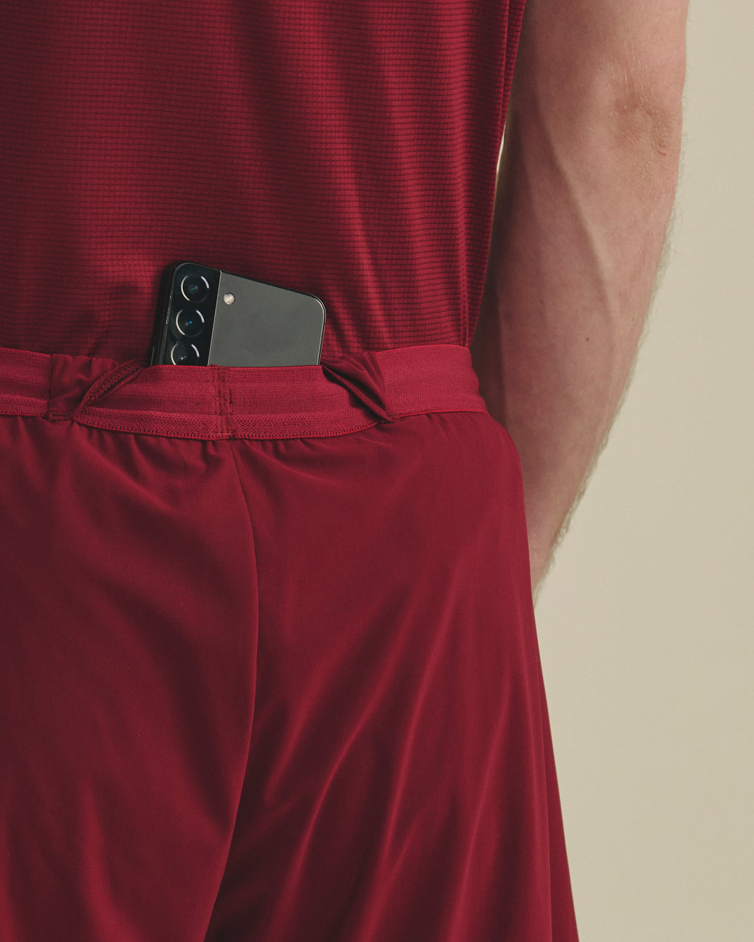 TEAMRACER SHORT - Homme - Short - poche de dos 