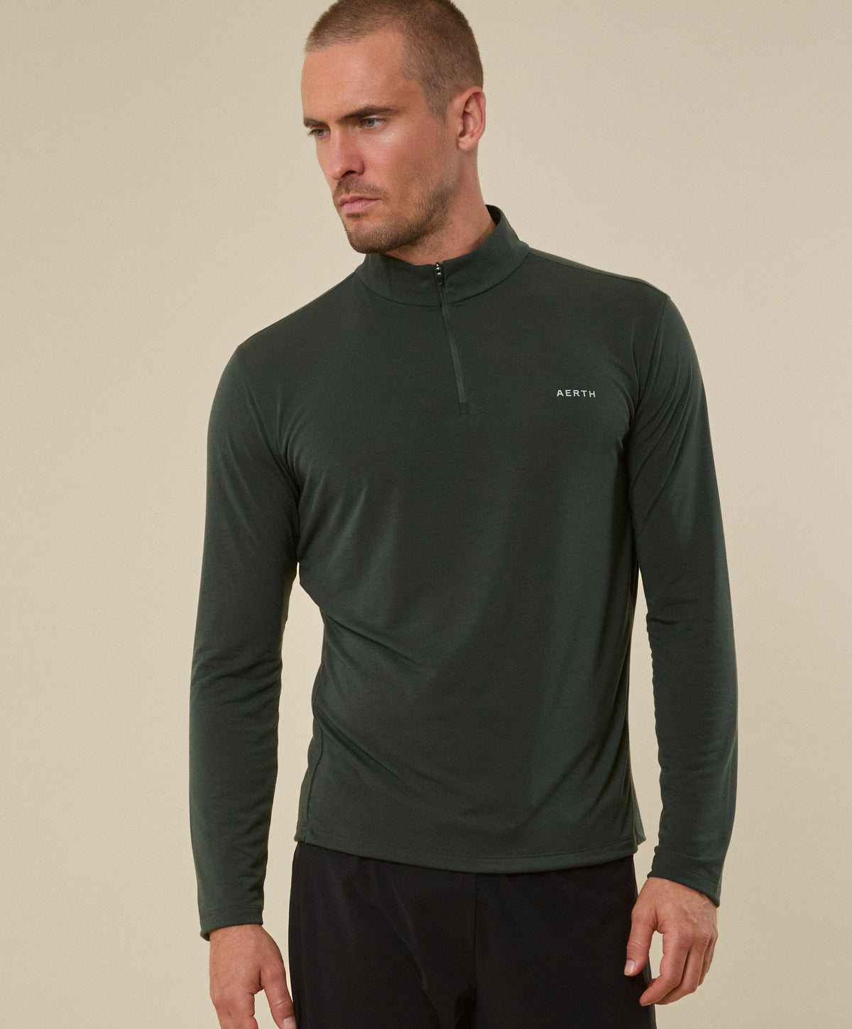 SOFT ZIP QUARTER ZIP - Homme