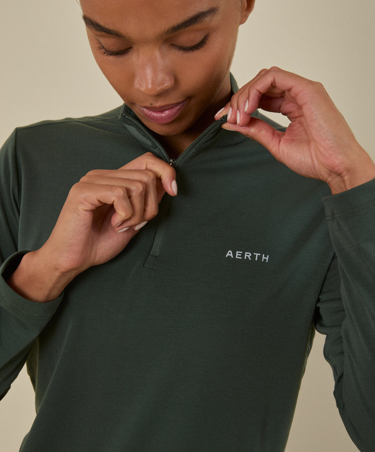 SOFT ZIP QUARTER ZIP - Femme